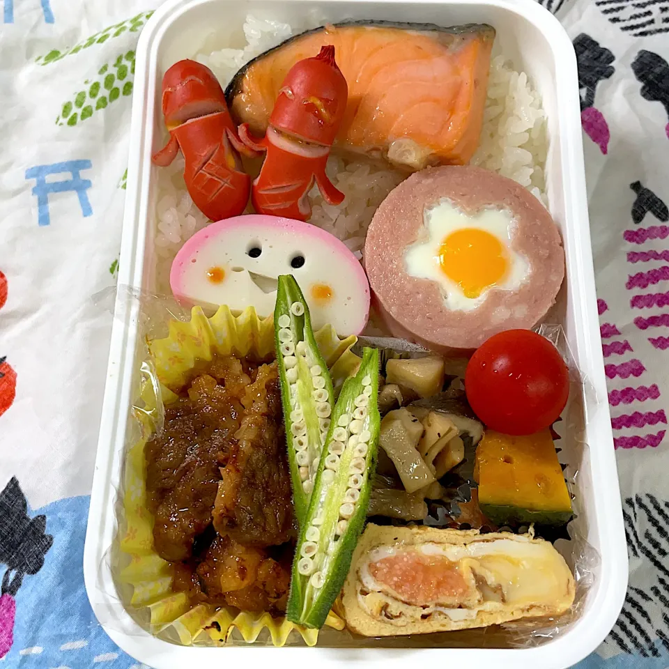 Snapdishの料理写真:2021年8月31日　オレ弁当♪|クッキングおやぢさん