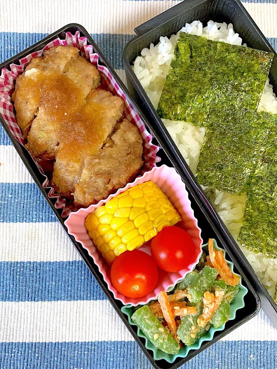 8/31☆旦那☆バーグ弁当|ちーさん