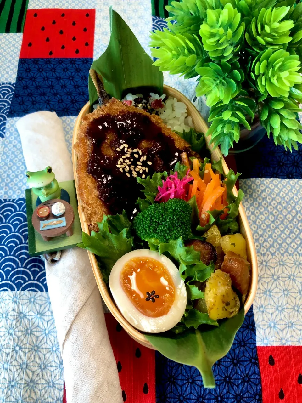 Snapdishの料理写真:本日の娘弁🍱🐟🥚|chiezooさん