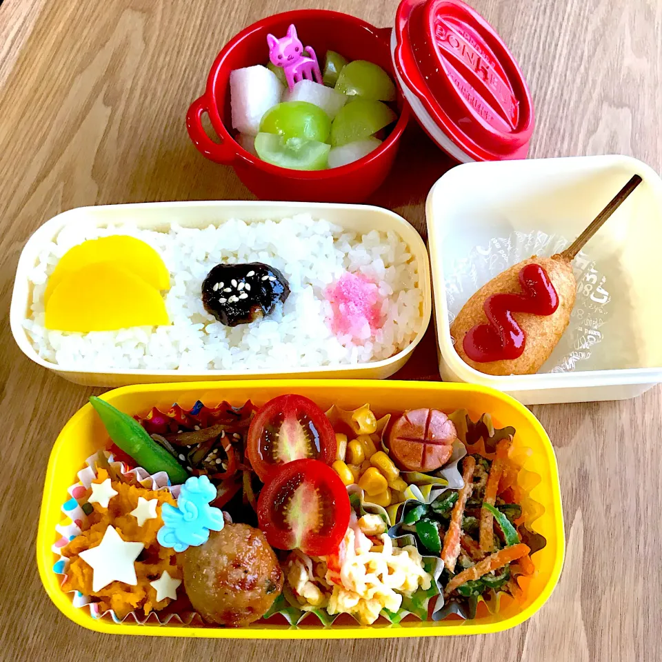 小4女子の学童弁当🍙|ちぃさん