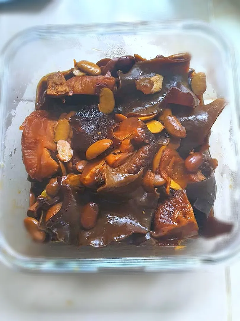 vegetarian mushroom with black vinegar|Crystall Leongさん