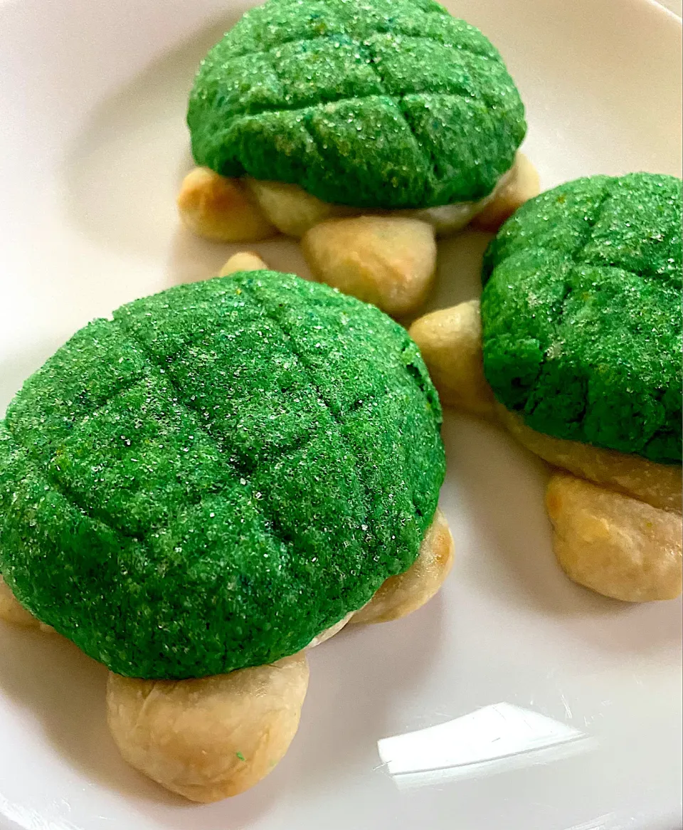 Snapdishの料理写真:カメロンパン🐢🍈🥖|みうのすけさん