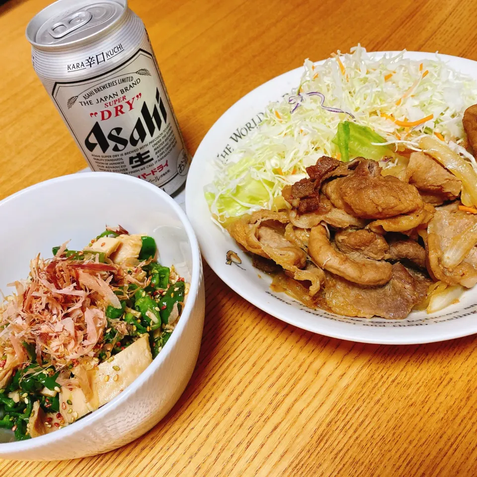 ‪‪豚のしょうが焼き
‪‪無限ピーマン|naoさん