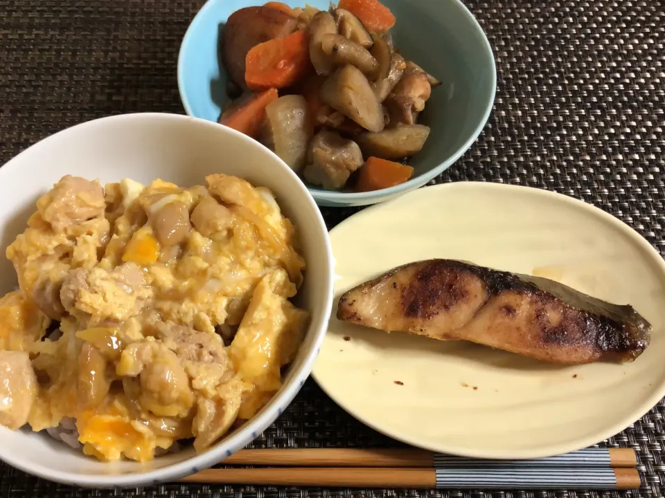 親子丼&煮物|ここなりさん