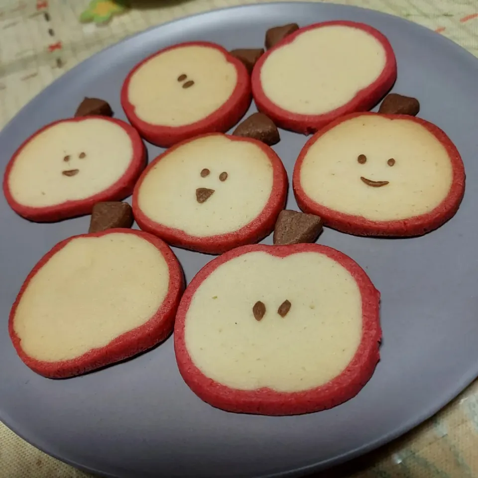 Snapdishの料理写真:りんごクッキー|🦔さん