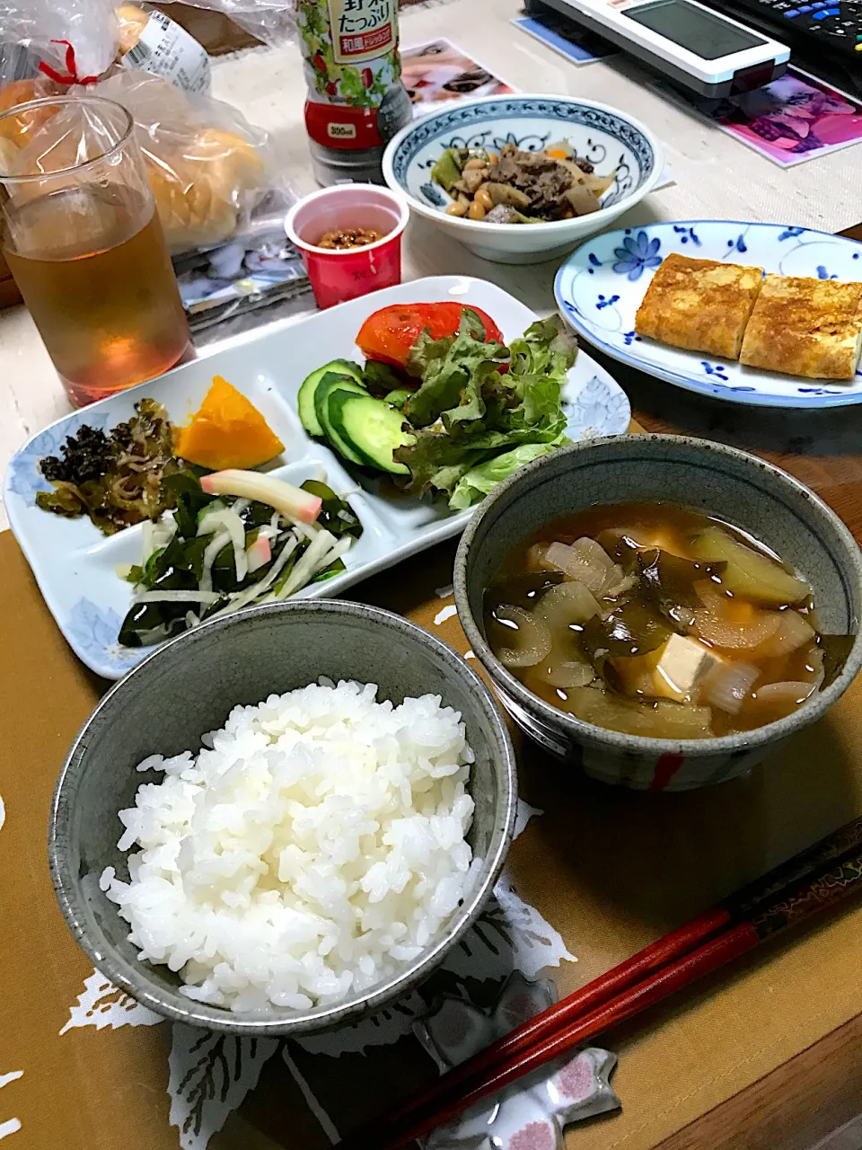 Snapdishの料理写真:ご実家ごはん　お昼ごはん|sayaさん