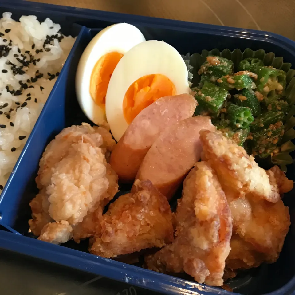 Snapdishの料理写真:唐揚げ弁当|sanaeさん