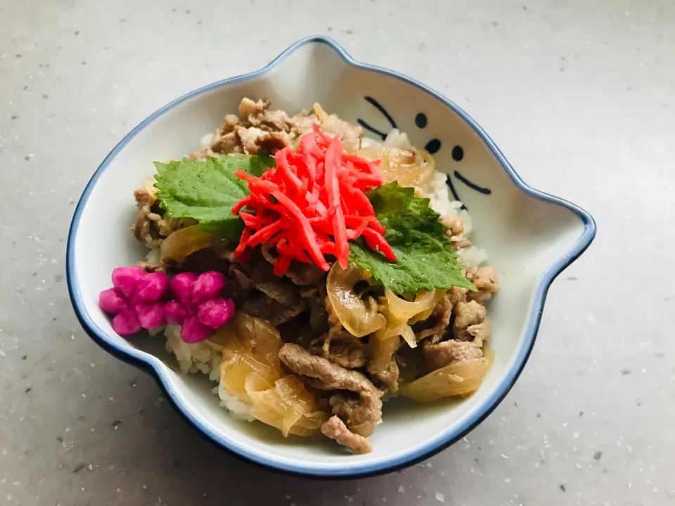 Snapdishの料理写真:「牛丼」|バシュランさん