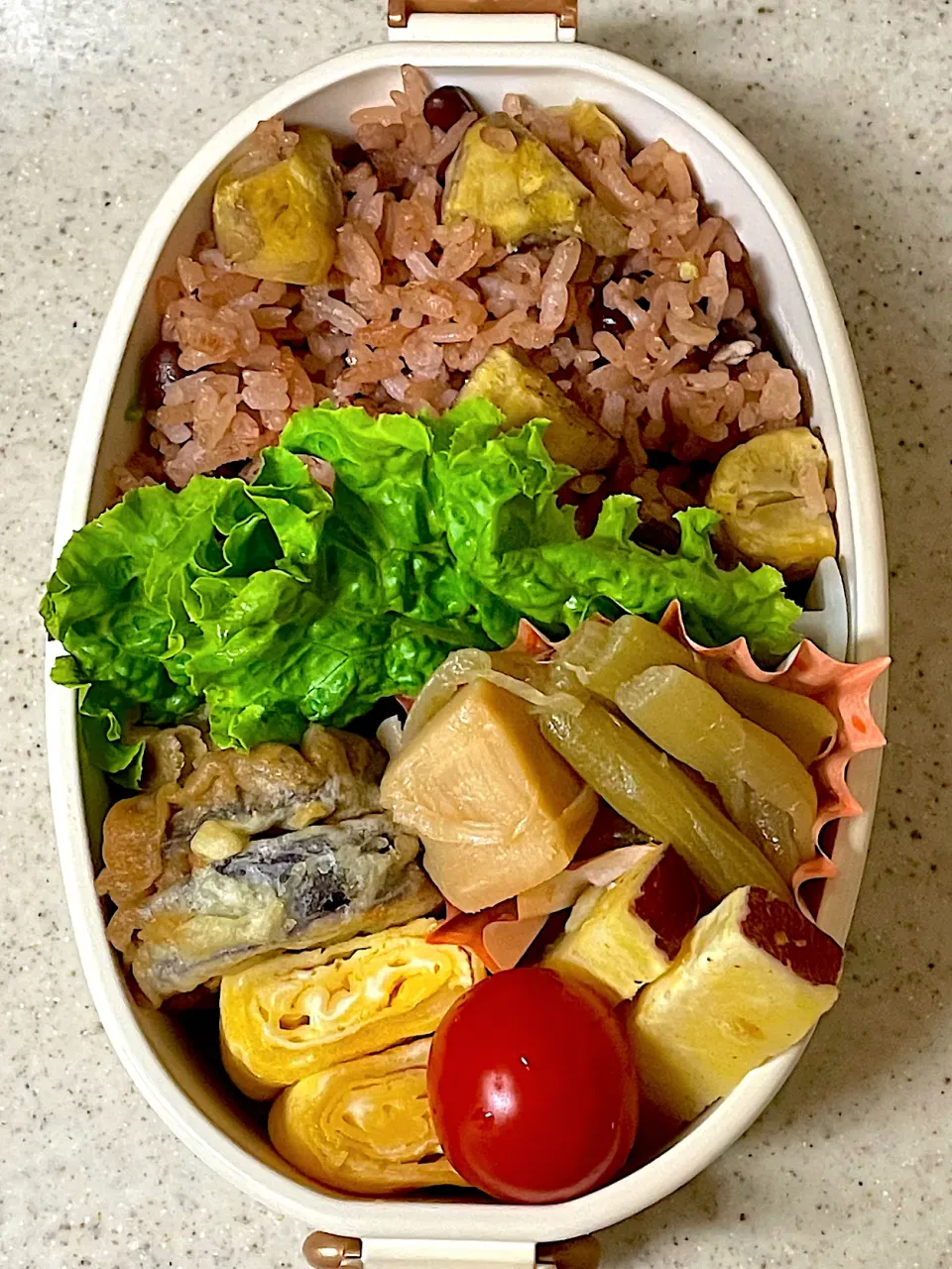 なすのはさみ揚げ弁当|besさん