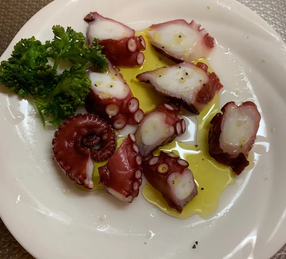 蛸のカルパッチョ🐙今日の夕食20210830|rococoさん