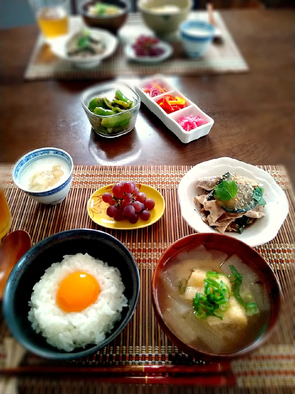 朝ごはん🌄！|まめころさん