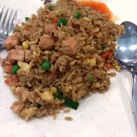 smoked chicken fried rice|Diniさん