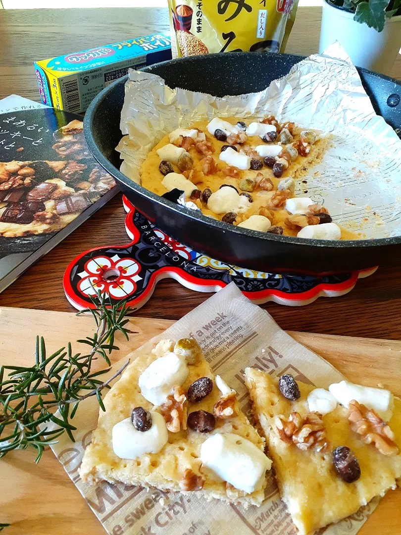 🍪フライパンでクッキー焼きました🍪|fumfumさん