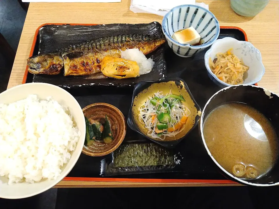 鯖の文化干し定食！|IG88さん