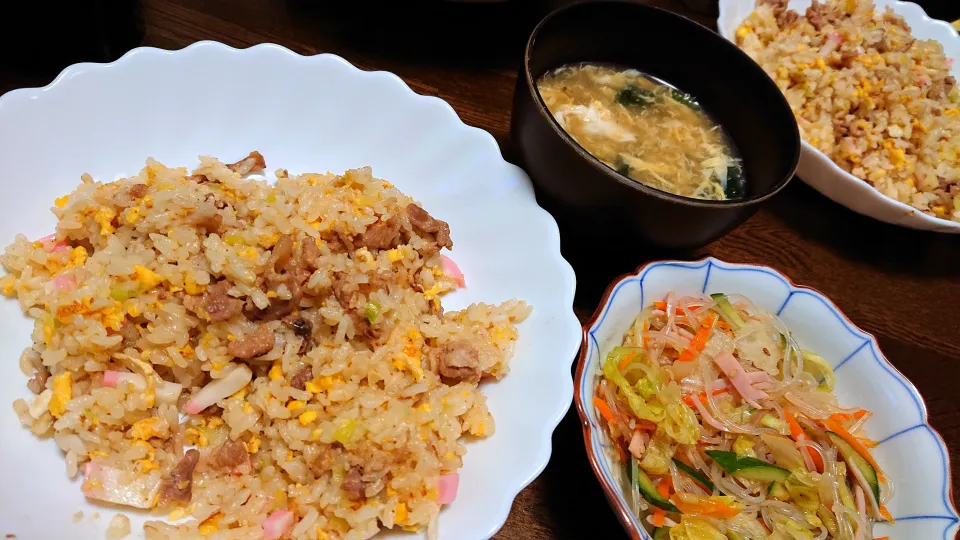 Snapdishの料理写真:中華な夕飯|えっちゃんさん