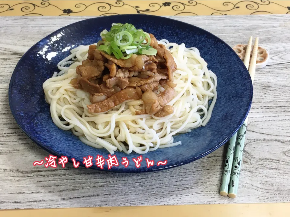 Snapdishの料理写真:肉うどん～ランチ|チムニーさん