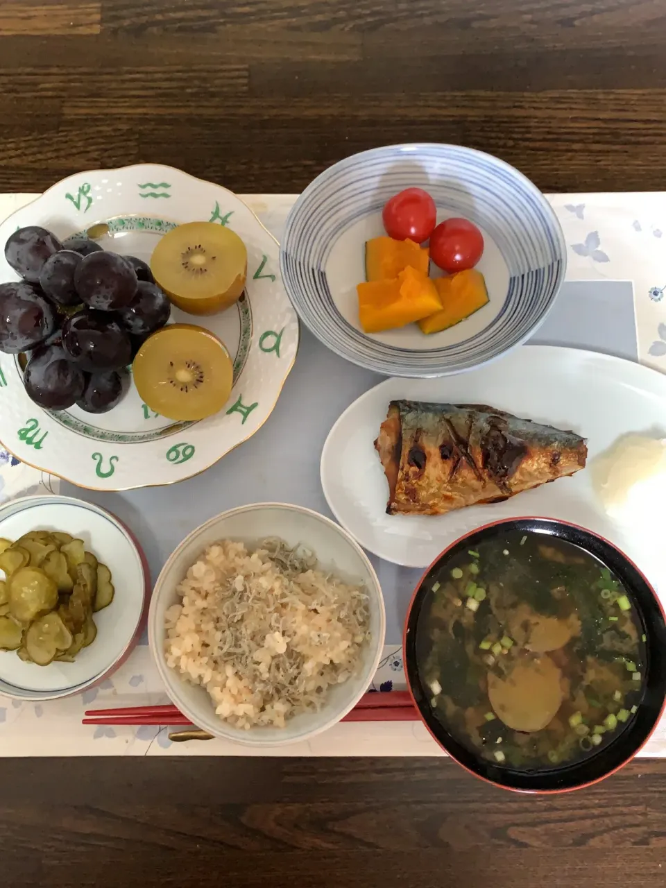 Snapdishの料理写真:鯖の朝食定食❣️|tamemitiさん