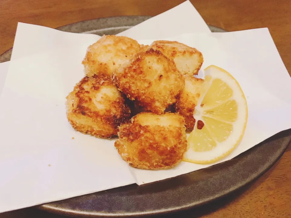 まるでチーズ🤤🧀3日寝かせた塩麹漬け豆腐のフライ|leeさん