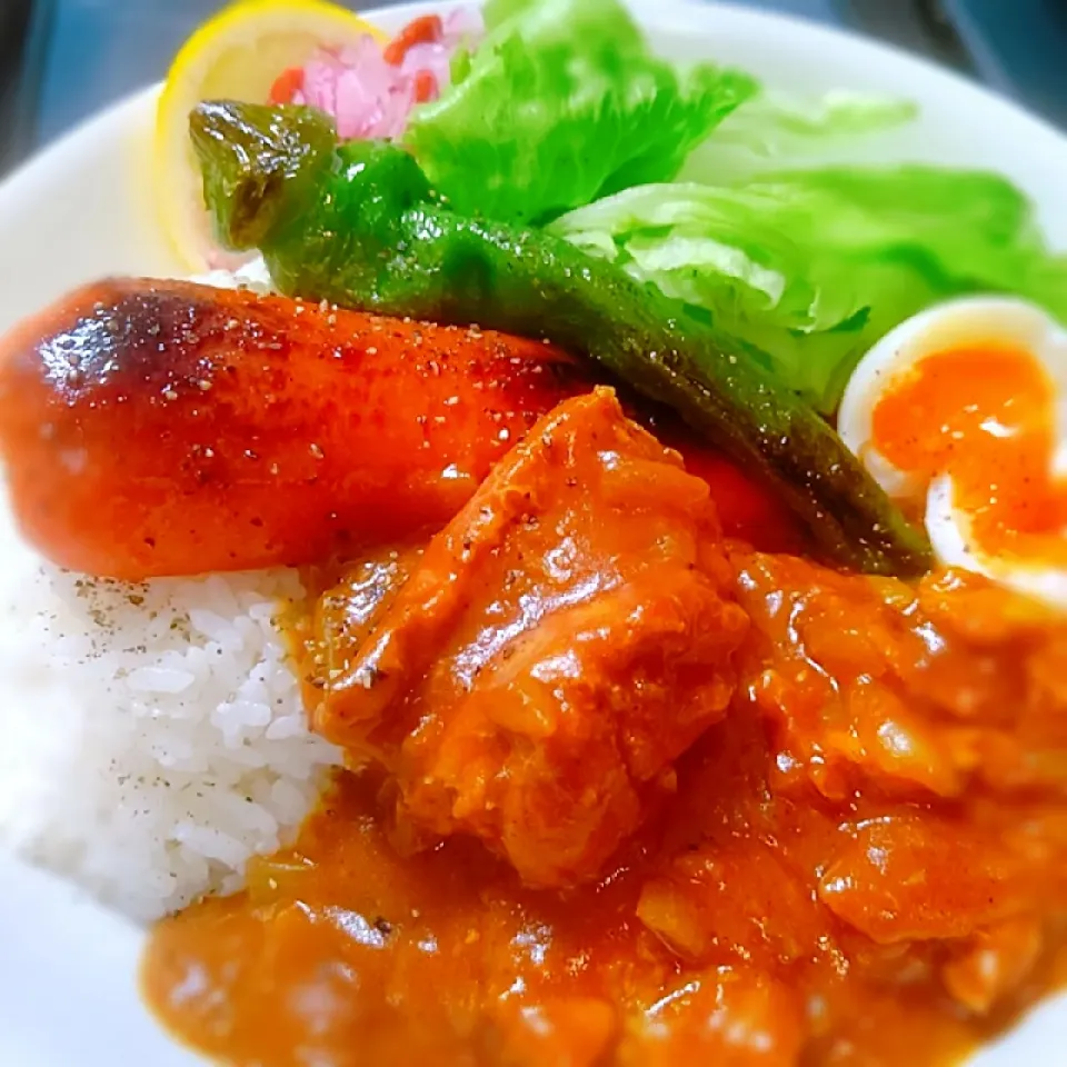 Snapdishの料理写真:ちょっぴり本格的なチキンカレー～♪♪|砂糖味屋キッチンさん