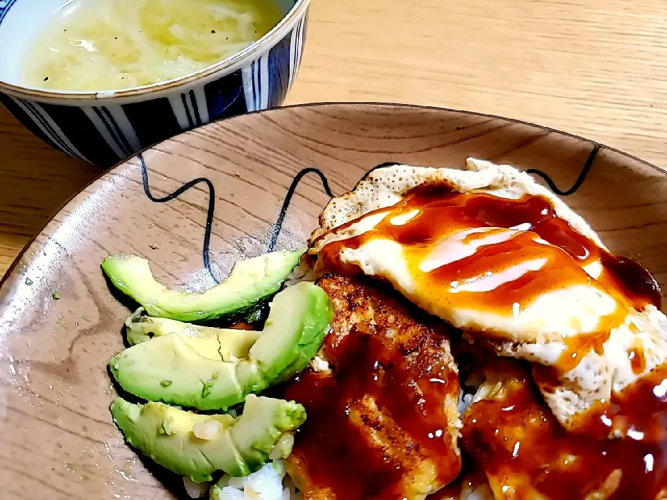 ロコモコ丼風～おたふくソース～|mimiさん