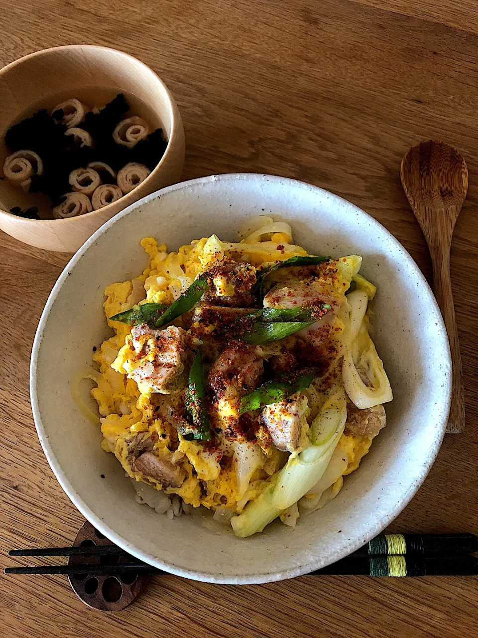 親子丼🥚|けんちんさん