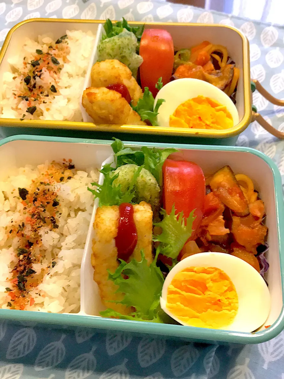 2021.9.3  ＊今日のお弁当＊TOMATO缶でパスタ＊|rinrin*mama*さん