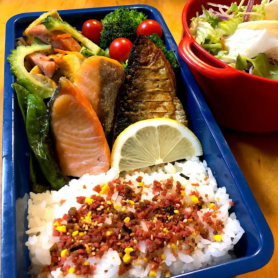 Snapdishの料理写真:今日の俺弁当！|沖縄「ピロピロ」ライフさん