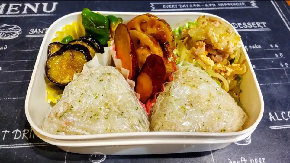 悪魔飯おにぎり弁当|puniさん