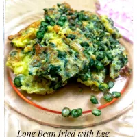 Long Bean Omelette|Adelinelawさん