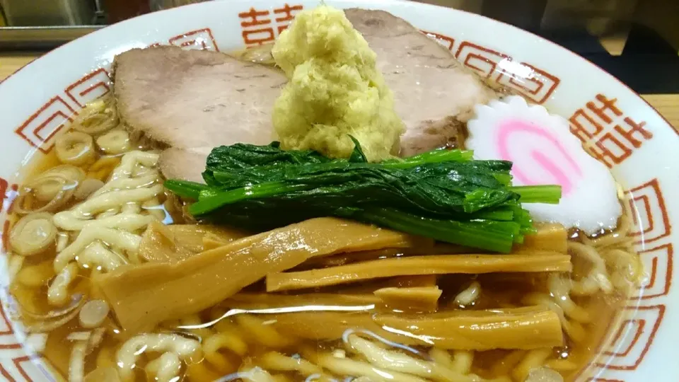 【9月の不定期限定】
【食べログ ラーメン TOKYO
百名店 2020 選出店】
煮干そば 流。
生姜煮干そば『潤目』（900円）
＋辛口（生姜増し、100円）
＠十条1分
（赤羽から徒歩30分）
21191|大脇さん