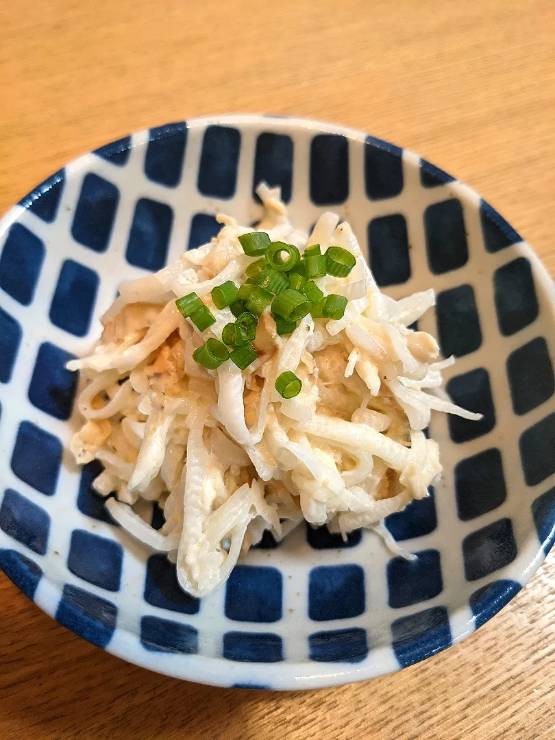 だいこんと帆立貝柱の缶詰のサラダ|しほさん