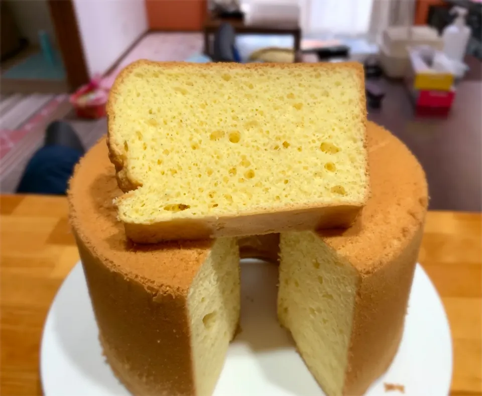 Snapdishの料理写真:シフォンケーキ☺️|makoさん