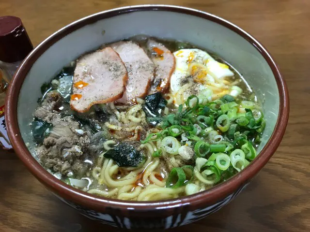 マルちゃん正麺🍜、醤油味❗️（＾ν＾）✨|サソリさん