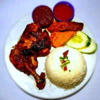 Ayam penyet bakar|Mazlan Chinさん