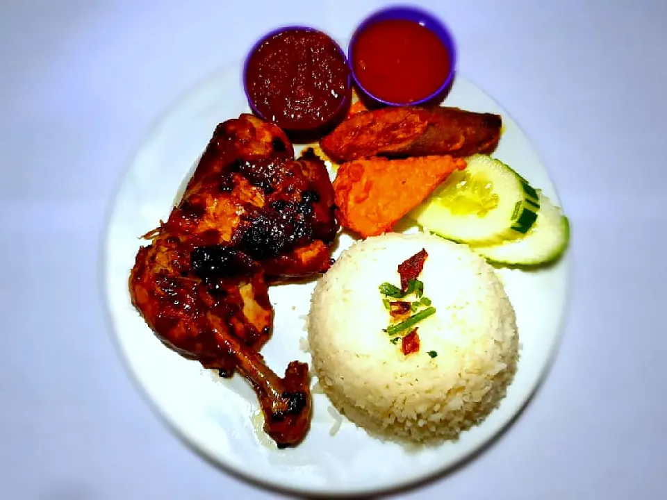 Ayam penyet bakar|Mazlan Chinさん