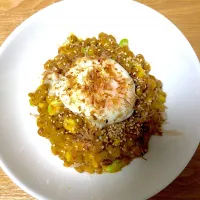 納豆アボカド丼|ニワトコの杖さん