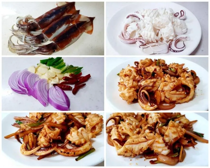 hot and spicy saute squid|steven z.y.さん