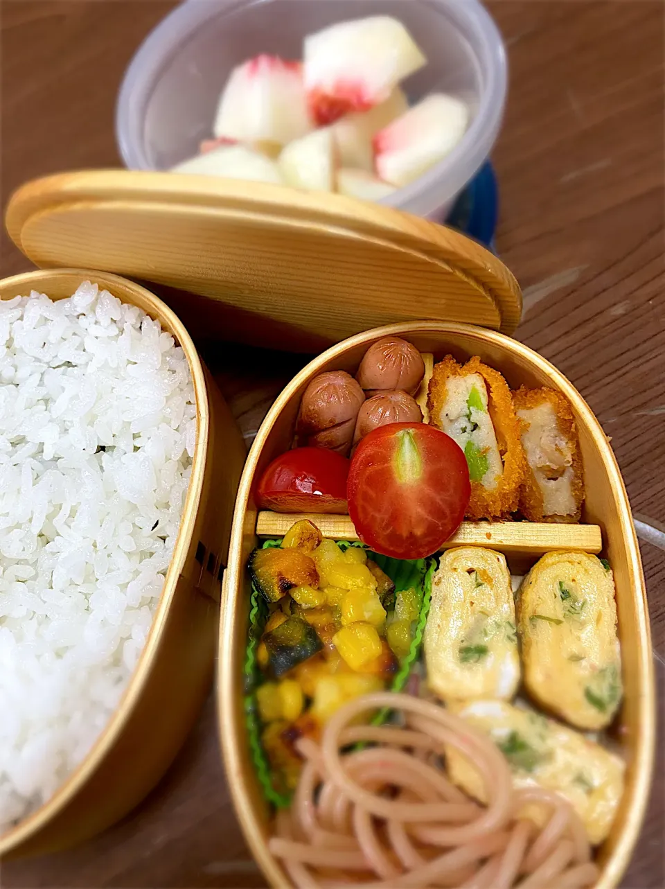 Snapdishの料理写真:土曜出勤お弁当🍱|まるちゃんさん