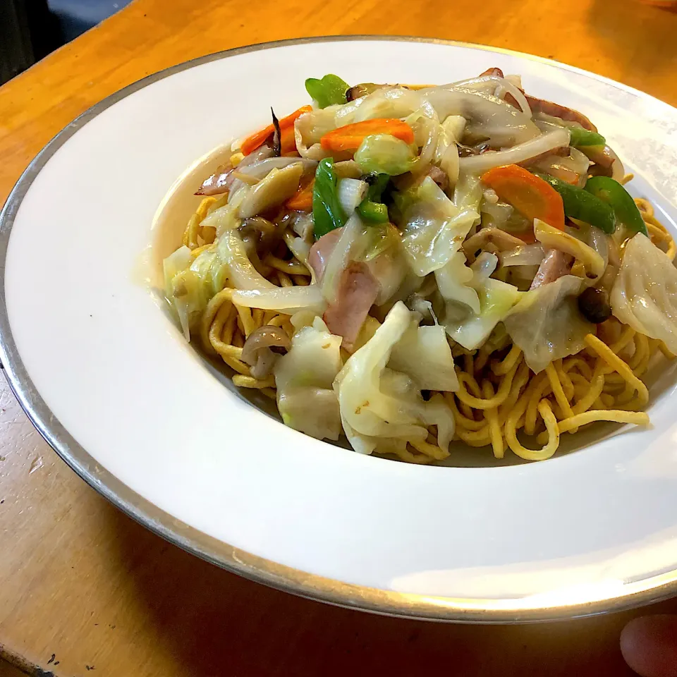 あんかけ揚げ焼きそば|沖縄「ピロピロ」ライフさん