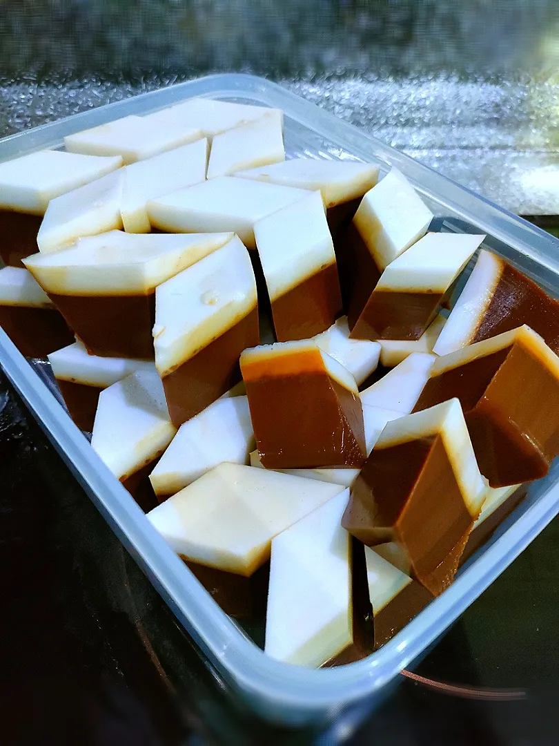 coffee with coconut milk jelly|Crystall Leongさん