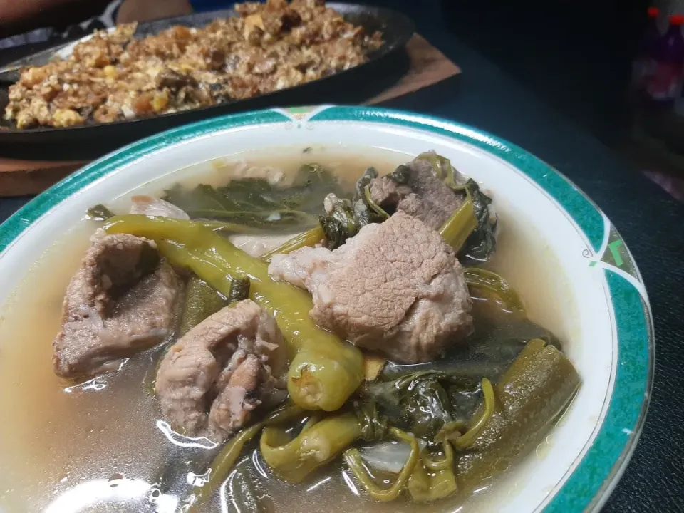 sinigang sa bayabas and pork sisig|budicさん