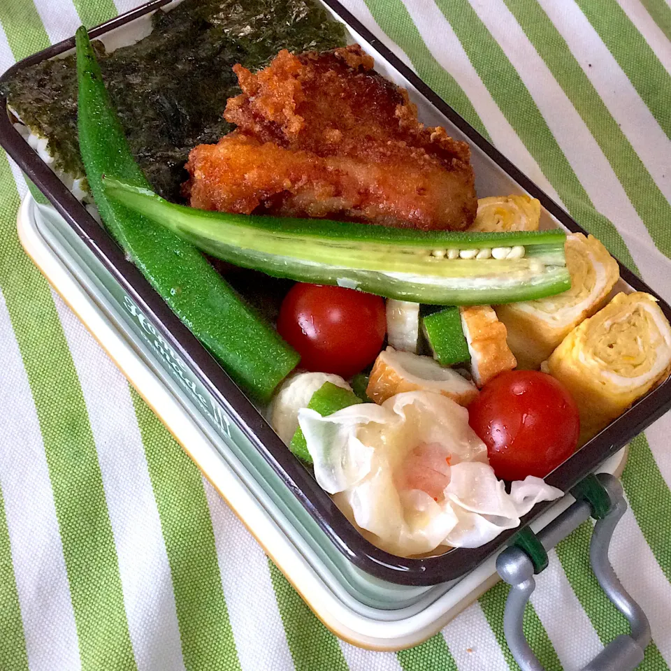 長女のJK弁当　唐揚げ〜|yukoさん