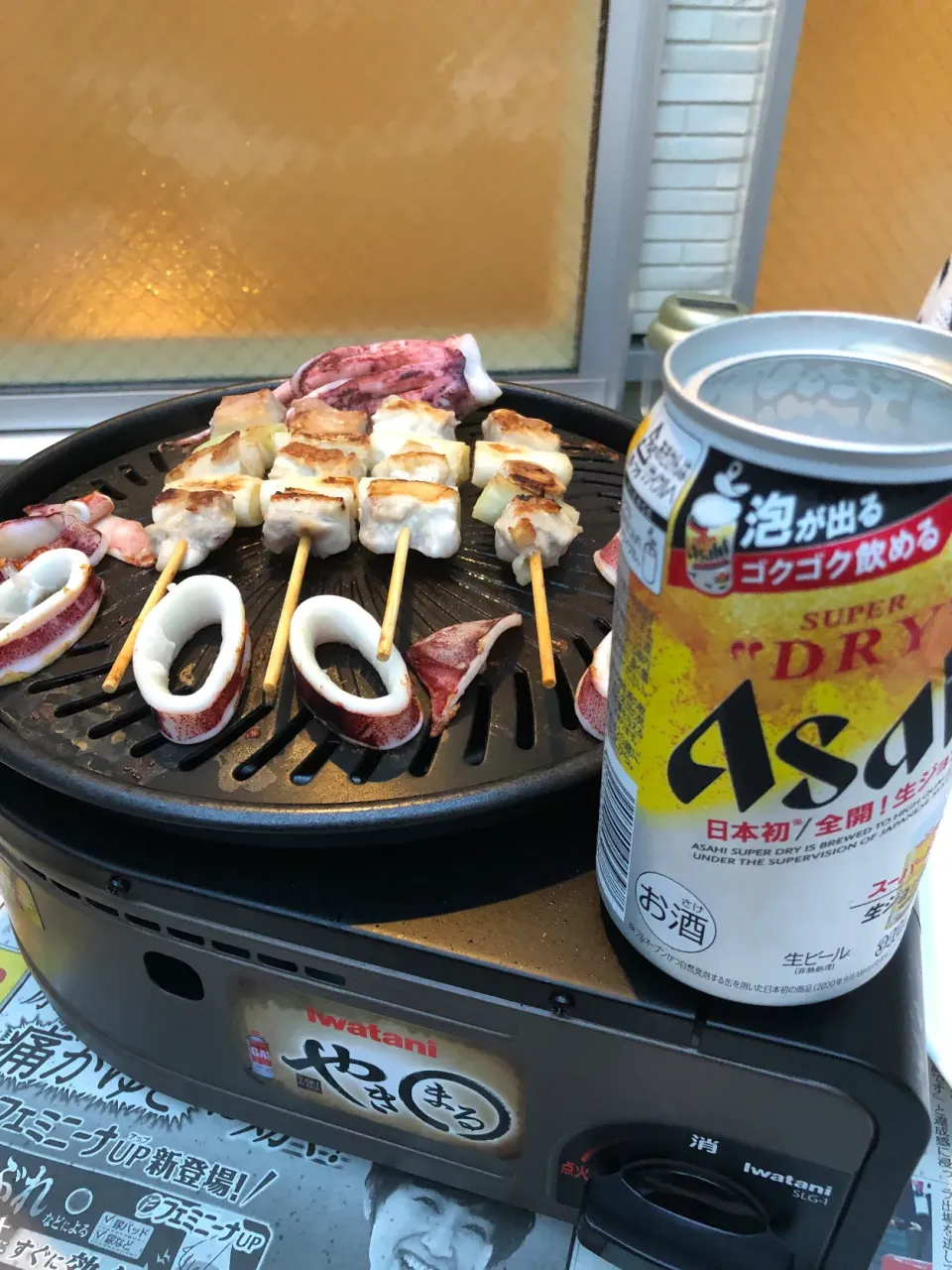 ベランダバーベキュー😋|すかラインさん