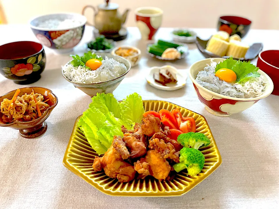 Snapdishの料理写真:今日の晩ごはん🍚|ゆかりさん