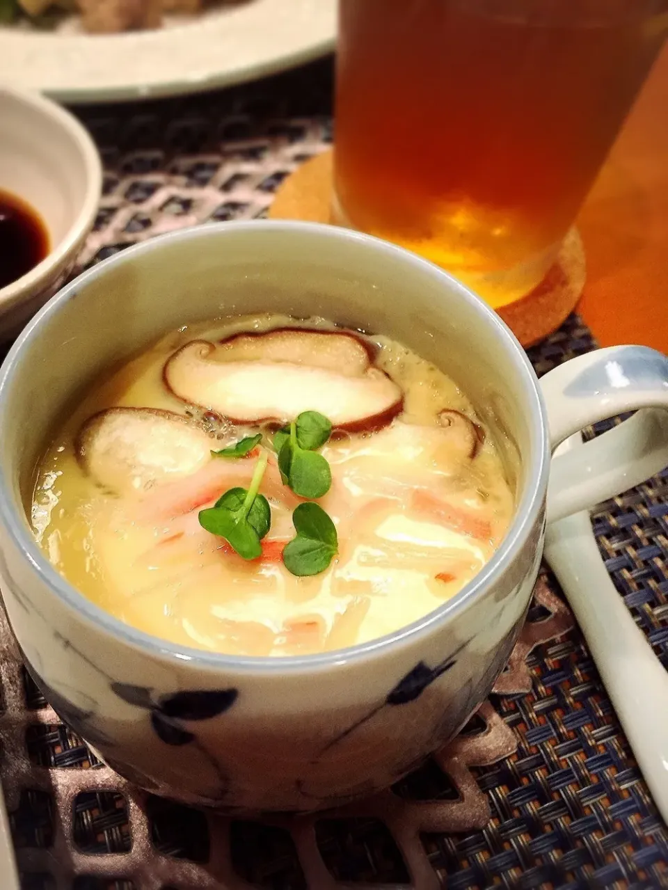 Snapdishの料理写真:Ykitchenさんのたった3行程！レンジでぷるぷる♡茶碗蒸し #楽天レシピ|楽天レシピさん