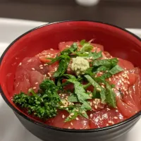 Snapdishの料理写真:まぐろ丼😁|ちいちゃんさん