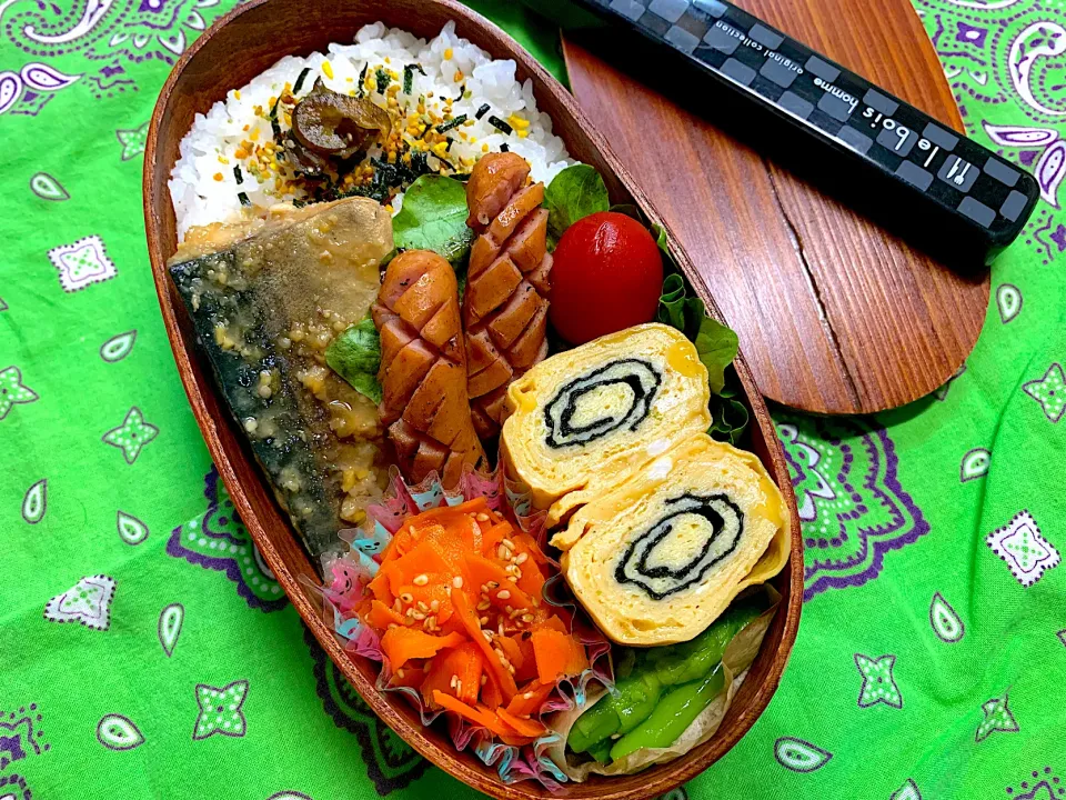 鯖の味噌煮弁当|ゆりえさん