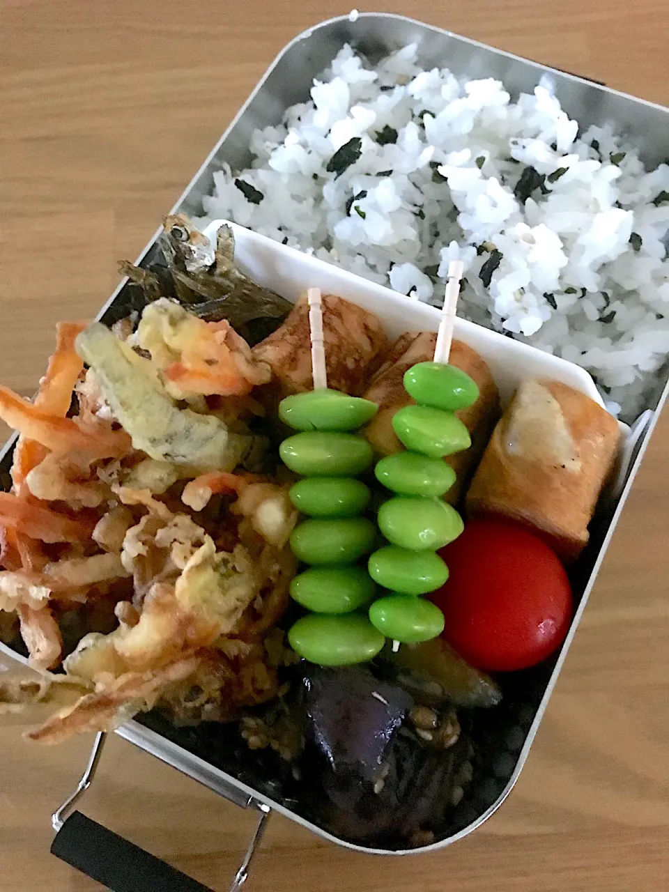 かき揚げ弁当🍱|ちっくんさん