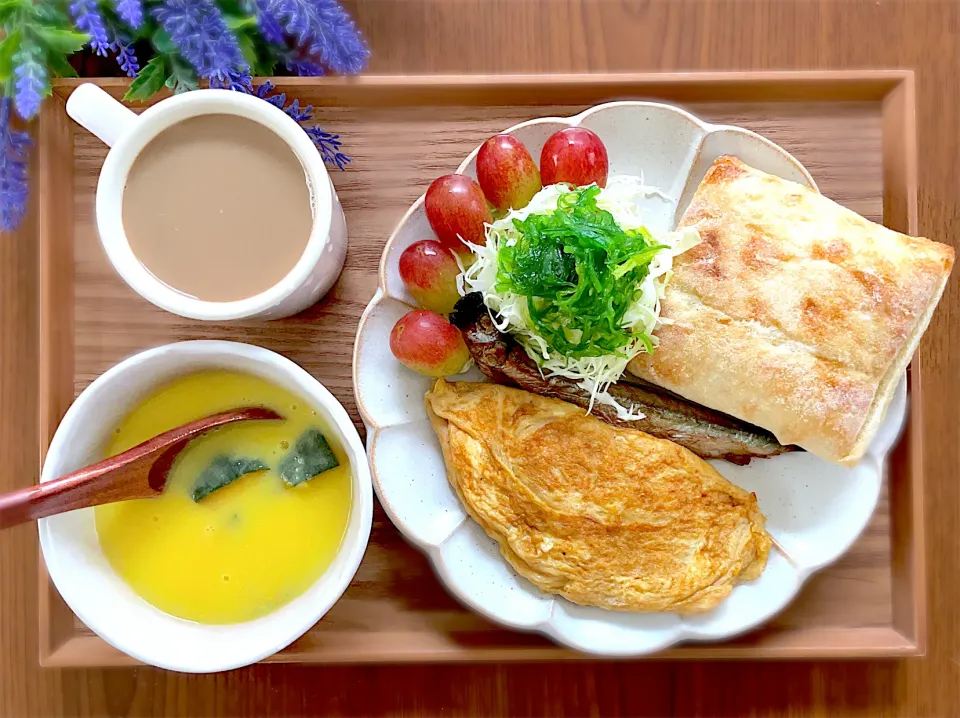 Snapdishの料理写真:朝ごはんプレート|ゆみさん