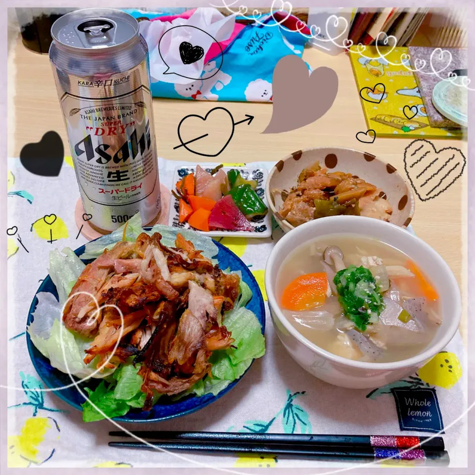 ９／７ ｔｕｅ 晩ごはん🍴＊○°|rinaronarさん